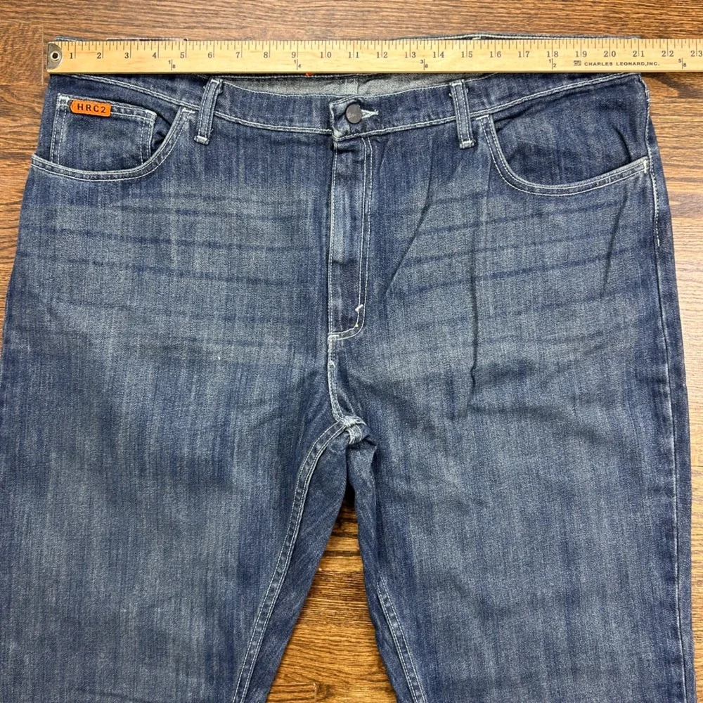 Wrangler 20X FR Jeans Mens 42x34 Blue Flame Resistant HRC2 Work Pants FR42MWD